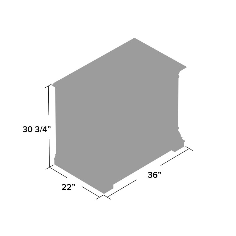 Hooker Furniture Leesburg 4Drawer Lateral Filing & Reviews